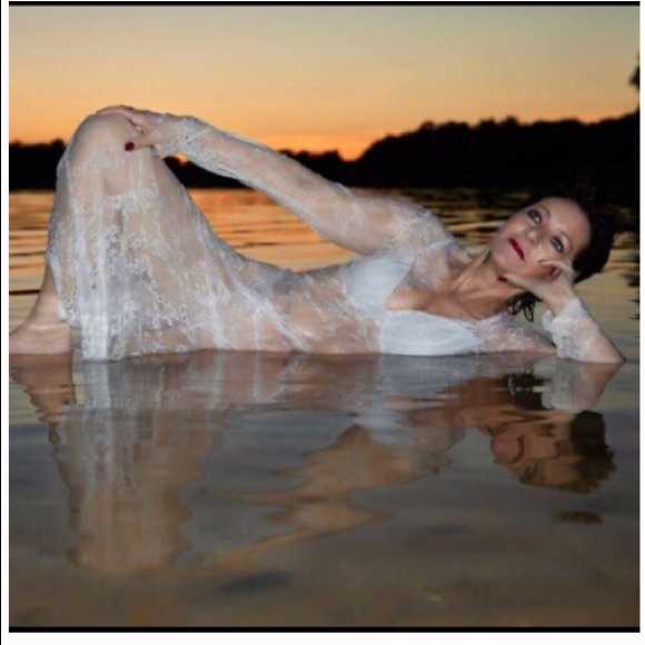 Summer Lace Floral Boho Long Maxi Dress - Picture 4 of 7